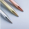 Ручка металлическая шариковая "Bergamo", розовое золото Ручка металлическая шариковая "Bergamo", розовое золото
