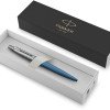 Шариковая ручка Parker Jotter Essential, Waterloo Blue CT, стержень: Mblue