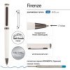 Ручка "Firenze" шариковая автоматическая софт-тач, белая Ручка "Firenze" шариковая автоматическая софт-тач, белая