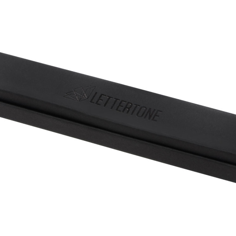 Шариковая металлическая ручка "Minimalist" софт-тач, черный