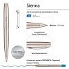 Ручка металлическая шариковая "Sienna", сталь Ручка металлическая шариковая "Sienna", сталь