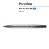 Ручка металлическая шариковая "Portofino", серебристый
