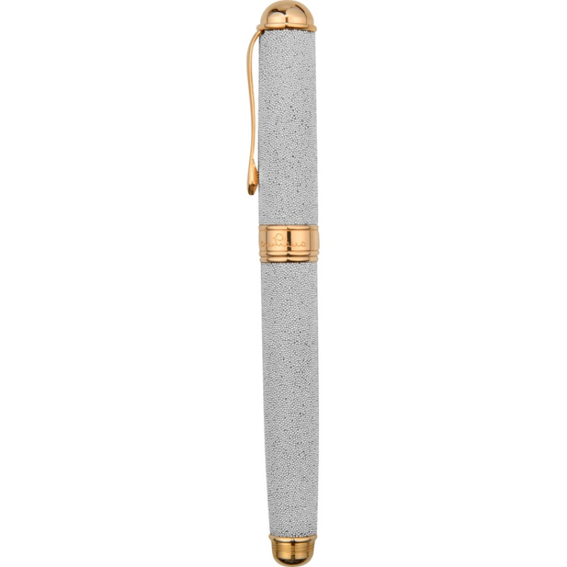 Ручка перьевая Cesare Emiliano в футляре, серебристый