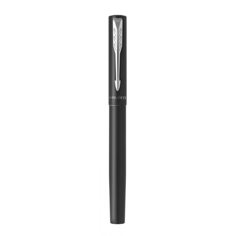 Ручка-роллер Parker Vector XL Black CT, стержень: F, цвет чернил:black, в подарочной упаковке