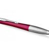 Шариковая ручка Parker Urban Vibrant Magenta CT, стержень: M, цвет чернил: blue, в подарочной упаковке.