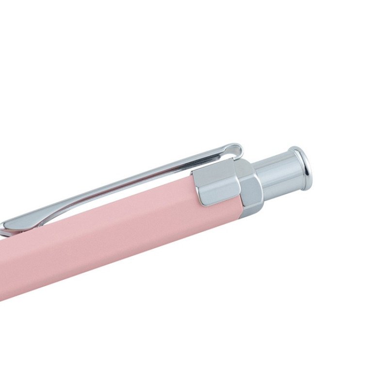 Ручка шариковая Pierre Cardin PRIZMA. Цвет - розовый. Упаковка Е