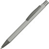 Ручка металлическая soft touch шариковая «Tender», серебристый/серый
