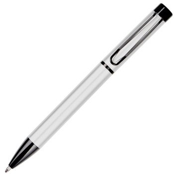 Металлическая шариковая ручка "Black Lama", серебристый