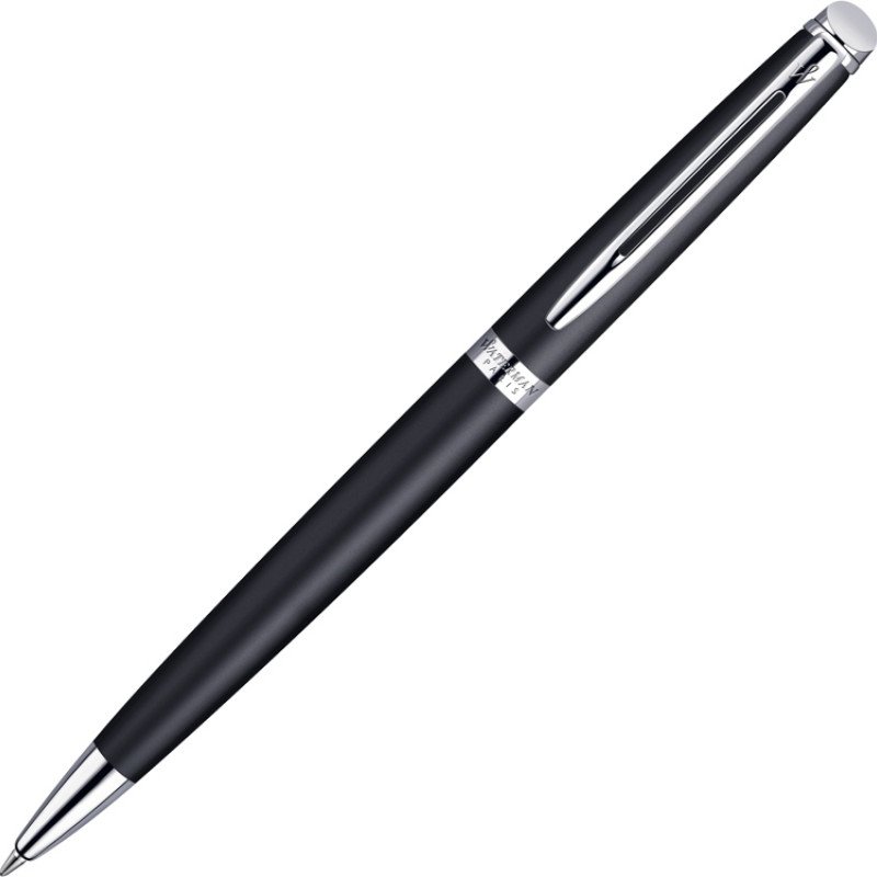 Шариковая ручка Waterman Hemisphere, цвет: MattBlack CT, стержень: Mblue