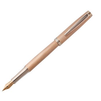 Ручка перьевая Pierre Cardin SHINE. Цвет - золотистый. Упаковка B-1