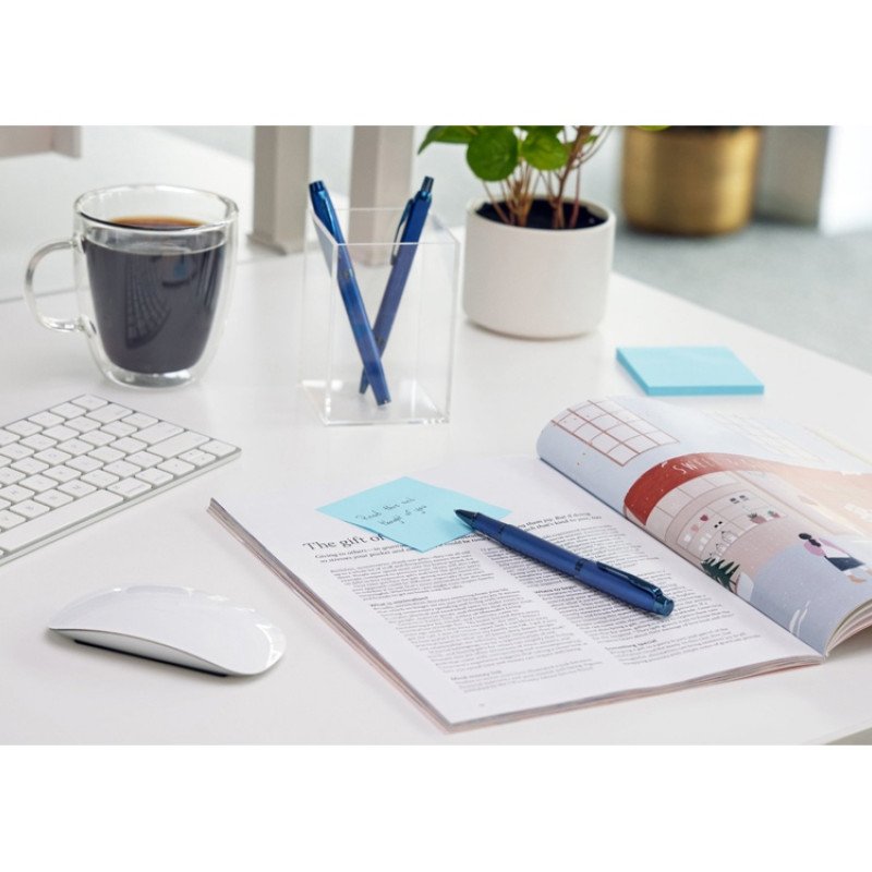 Ручка роллер Parker IM Monochrome Blue, стержень:F, цвет чернил: black, в подарочной упаковке.