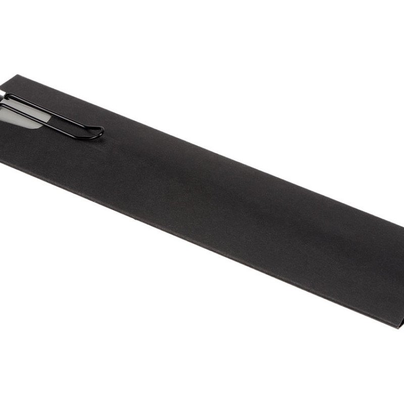 Металлическая шариковая ручка "Black Lama", софт-тач, серый