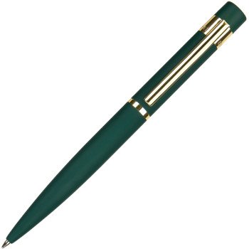 Ручка шариковая автоматическая BrunoVisconti "VERONA" цвет корпуса зеленый, soft-touch, 1 мм, синяя