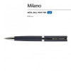 Ручка шариковая автоматическая BrunoVisconti® "MILANO" цвет корпуса синий, 1 мм