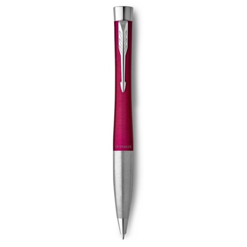 Шариковая ручка Parker Urban Vibrant Magenta CT, стержень: M, цвет чернил: blue, в подарочной упаковке.