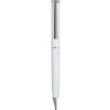 Шариковая металлическая ручка с анодированным слоем "Monarch", белая