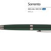 Ручка металлическая шариковая "Sorrento", зеленый матовый Ручка металлическая шариковая "Sorrento", зеленый матовый