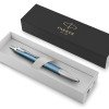 Шариковая ручка Parker IM Premium K318  Blue Grey CT, стержень: M, цвет чернил: blue, в подарочной упаковке.