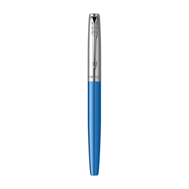 Ручка перьевая Parker Jotter Originals Blue Chrom CT, перо: F, цвет чернил: blue, в подарочной упаковке
