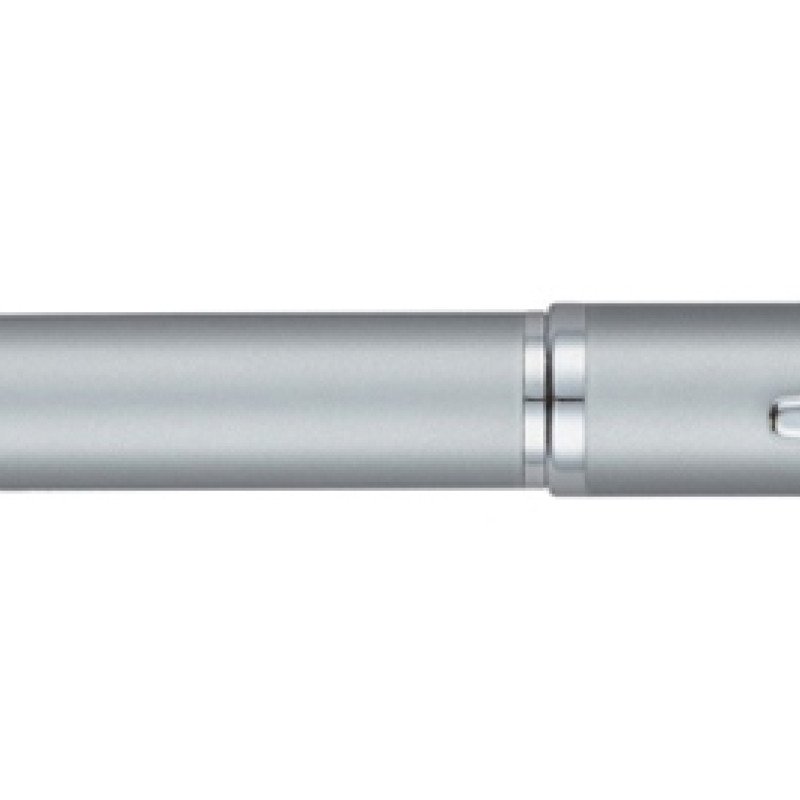 Ручка шариковая Pierre Cardin GAMME Classic с поворотным механизмом, серебряный матовый/серебро