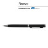 Ручка "Firenze" шариковая автоматическая софт-тач, черная