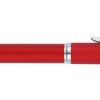 Ручка шариковая Pierre Cardin GAMME Classic с поворотным механизмом, красный матовый/серебро