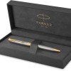 Ручка шариковая «Parker Sonnet Core Stainless Steel GT», серебристый/золотистый