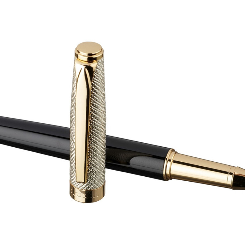 Шариковая ручка Dore, черный/золотистый Шариковая ручка Dore, черный/золотистый