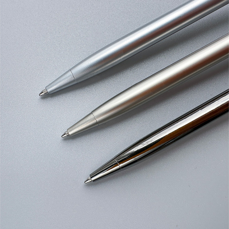 Ручка шариковая автоматическая BrunoVisconti® "PALERMO" цвет корпуса вороненая сталь, 0.7 мм