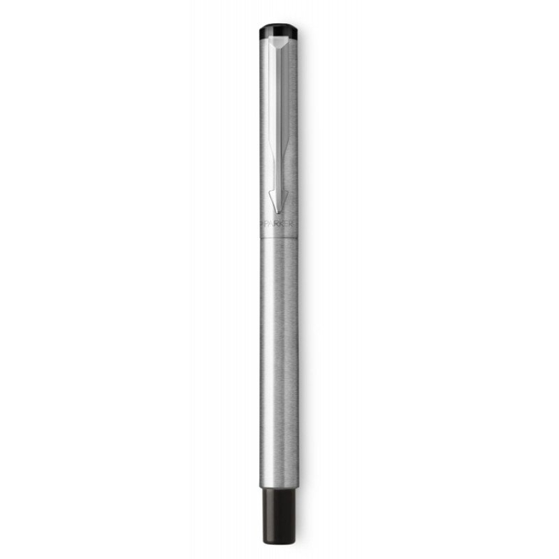 Ручка перьевая «Parker Vector Standard Stainless Steel CT», серебристый