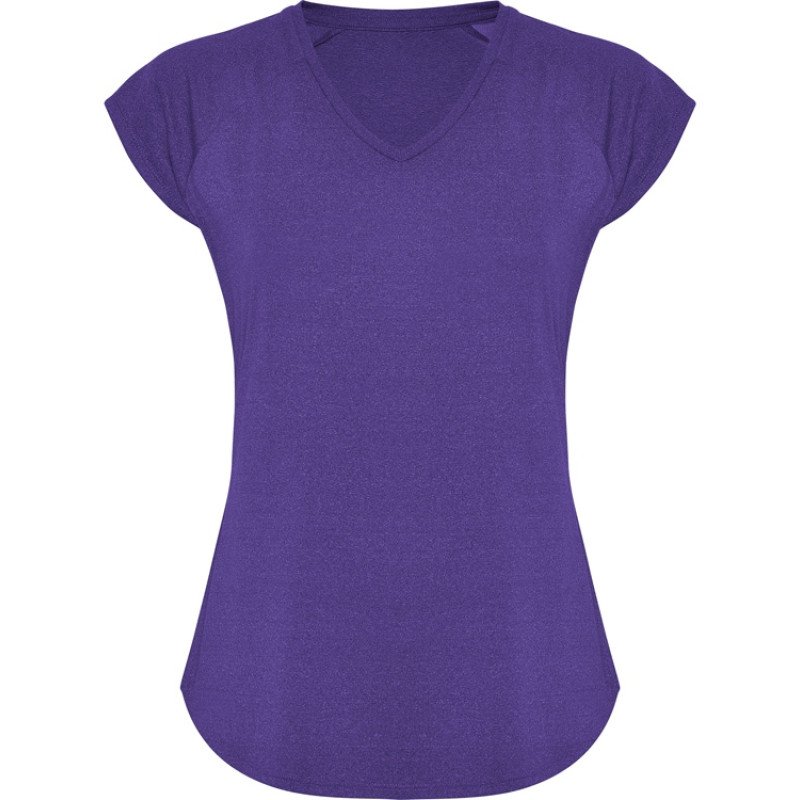 Футболка "Avus" женская, меланжевый лиловый