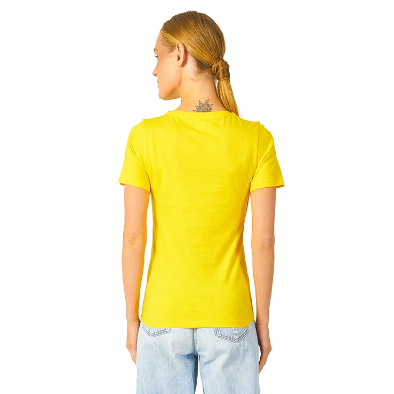 Футболка "Heavy Super Club" женская, желтый