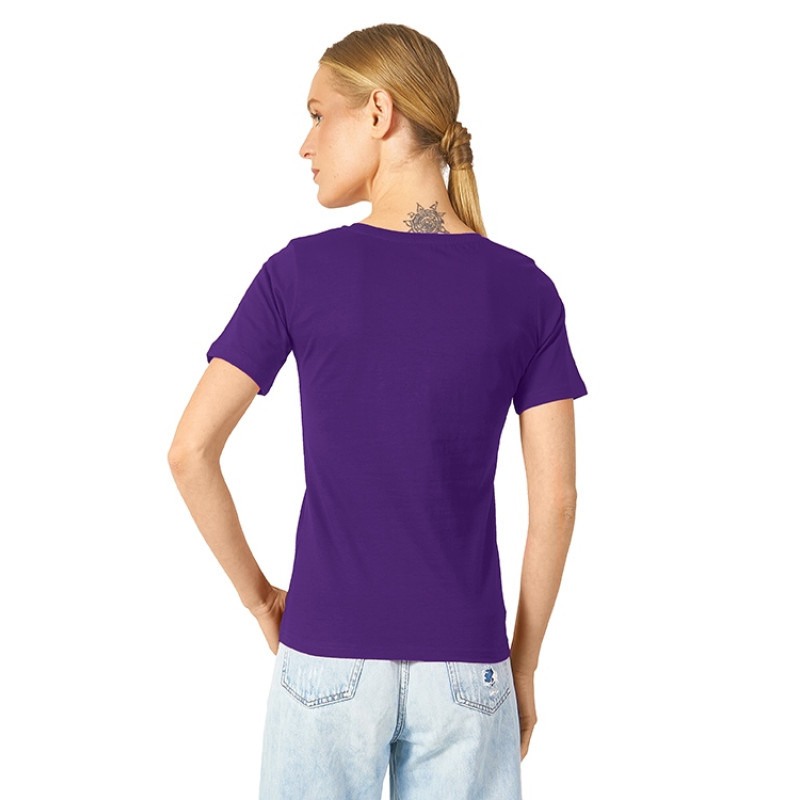 Футболка "Heavy Super Club" женская, фиолетовый