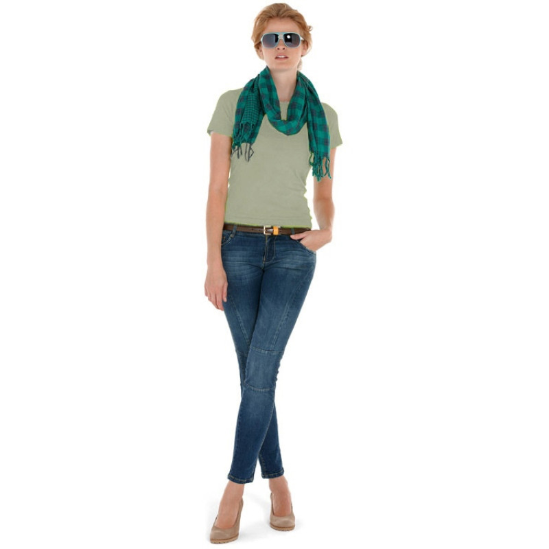 Футболка "Heavy Super Club 2.0" женская, оливковый