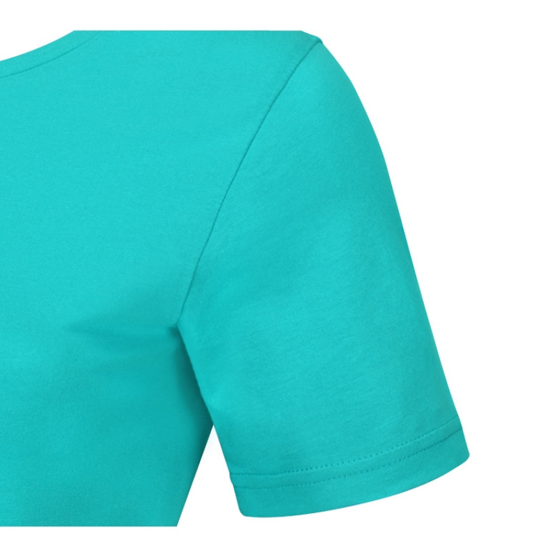 Футболка "Heavy Super Club" женская, бирюзовый