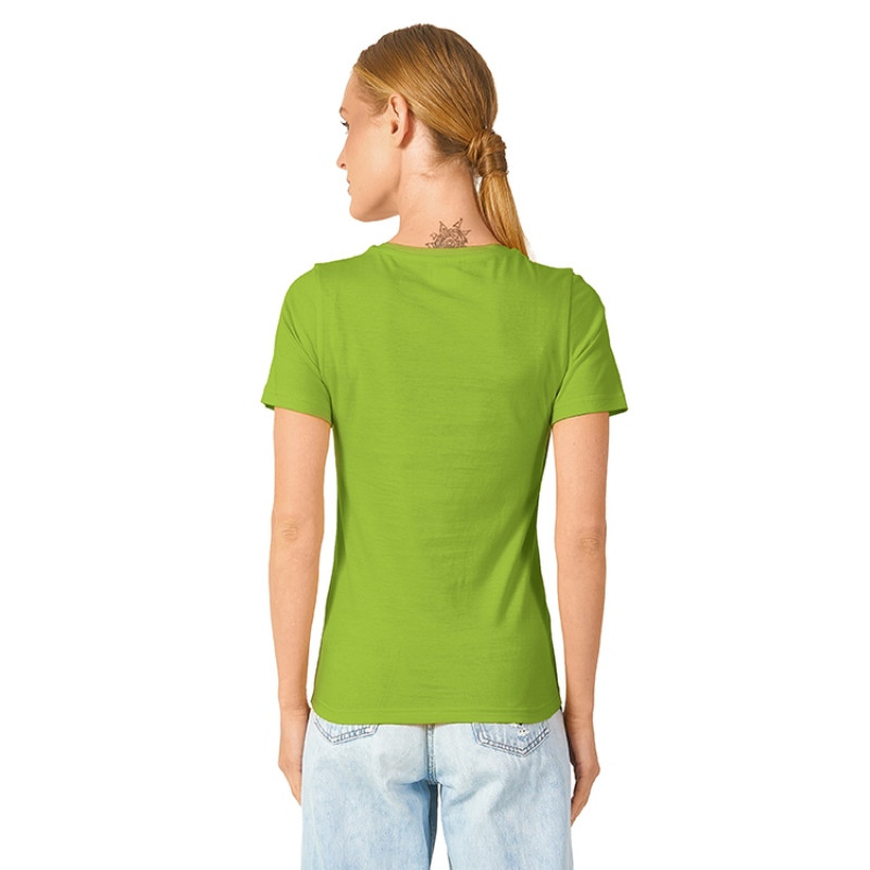 Футболка "Heavy Super Club" женская, зеленое яблоко