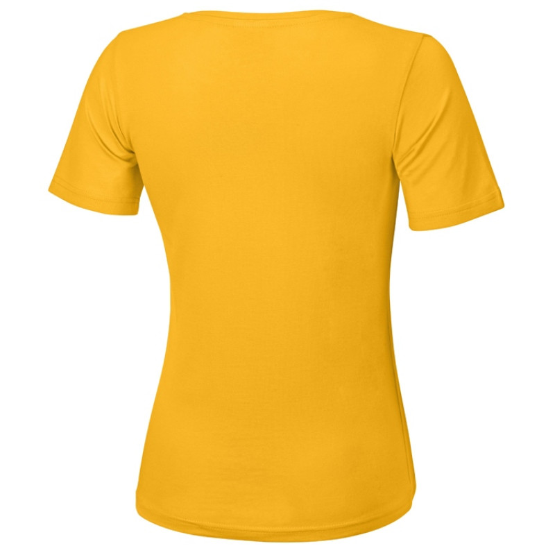 Футболка "Heavy Super Club" женская, золотисто-желтый