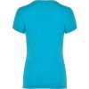 Футболка "Fox" женская, бирюзовый меланж