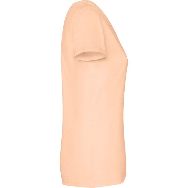 Футболка «Fiyi» женская, светло-абрикосовый выстиранный