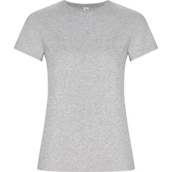 Футболка "Golden Woman" женская, серый меланж