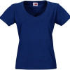 Футболка "Heavy Super Club" женская с V-образным вырезом, кл.синий