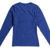 Ponoka женская футболка из органического хлопка, длинный рукав, синий Ponoka женская футболка из органического хлопка, длинный рукав, синий