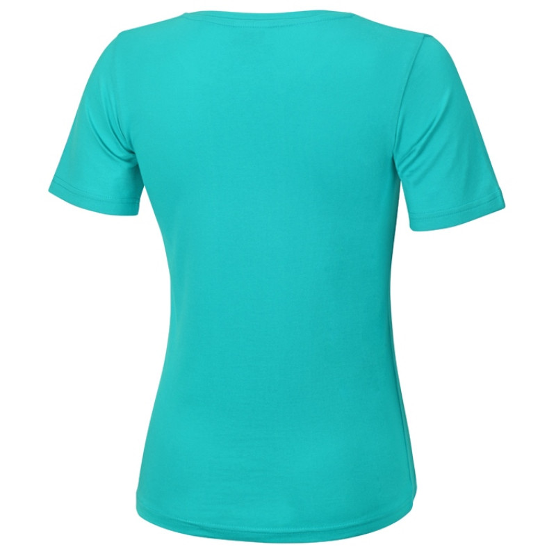 Футболка "Heavy Super Club" женская, бирюзовый