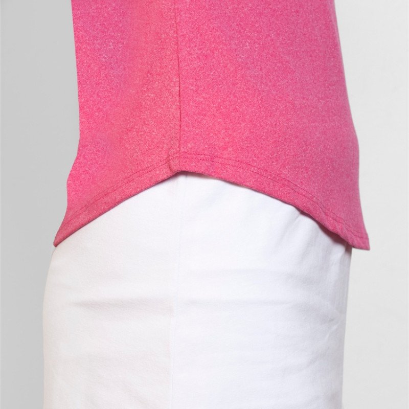 Футболка "Avus" женская, меланжевый фуксия