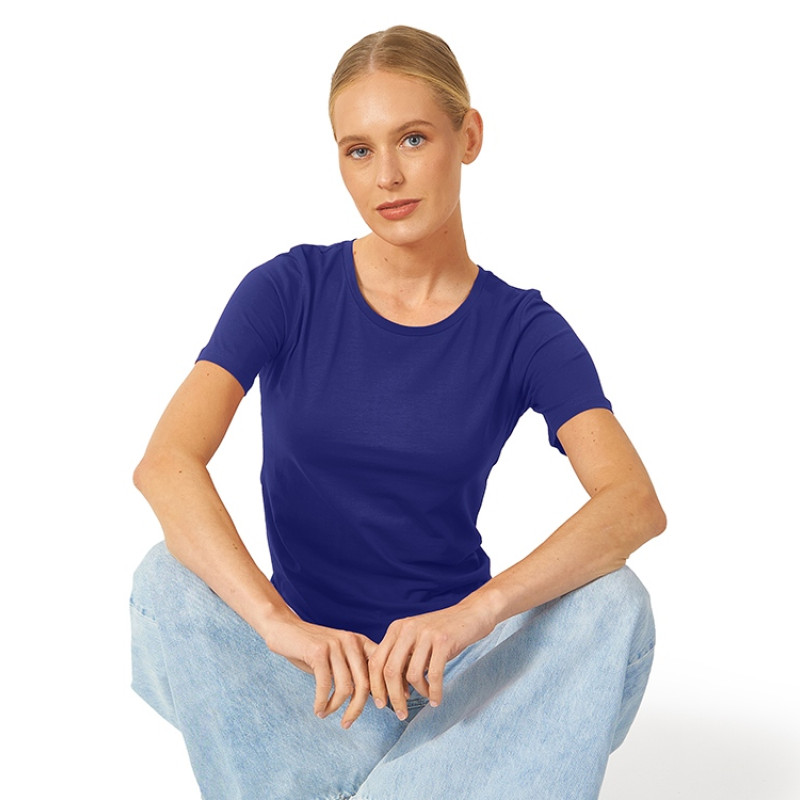 Футболка "Heavy Super Club" женская, классический синий