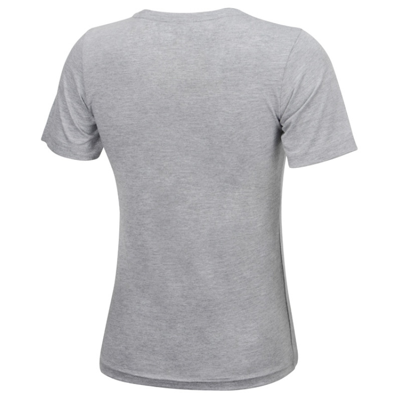 Футболка "Heavy Super Club" женская, серый меланж Футболка "Heavy Super Club" женская, серый меланж