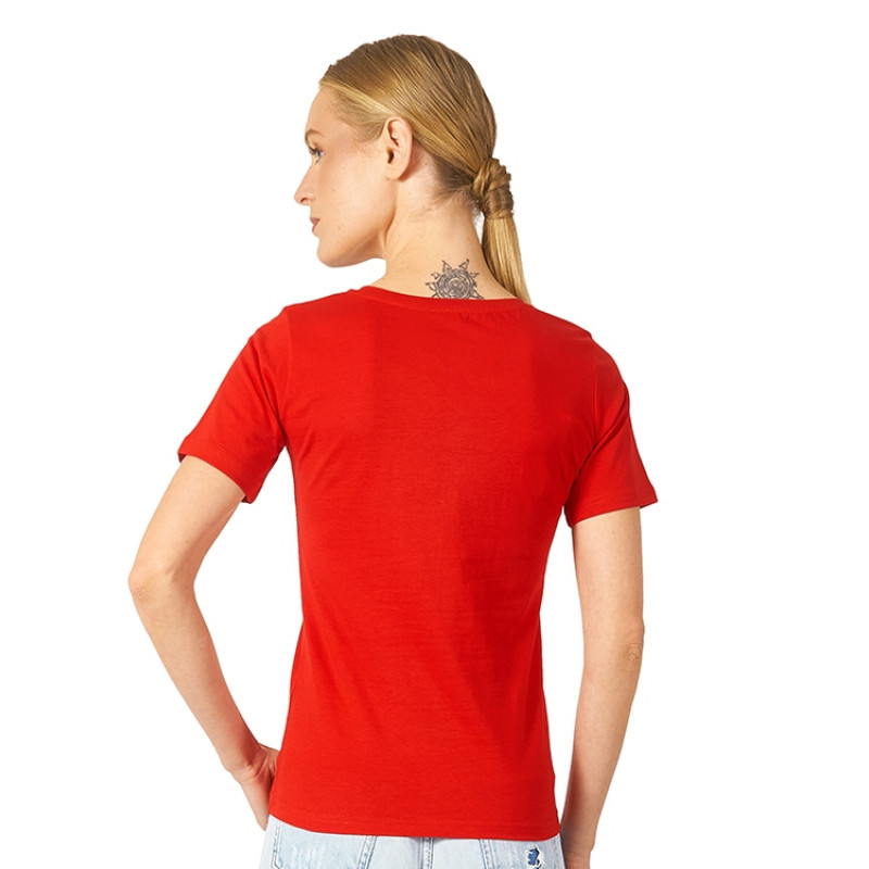 Футболка "Heavy Super Club" женская, красный