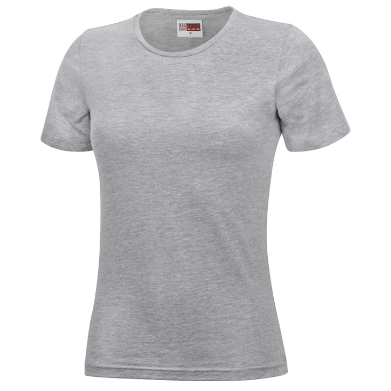 Футболка "Heavy Super Club" женская, серый меланж Футболка "Heavy Super Club" женская, серый меланж