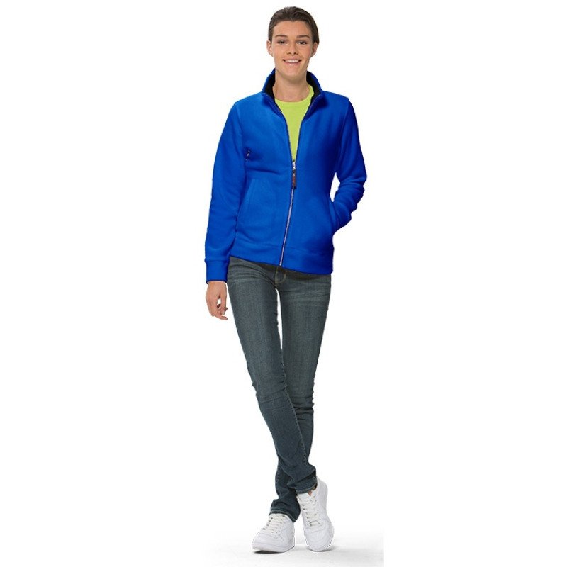 Куртка флисовая "Nashville" женская, кл. синий/черный