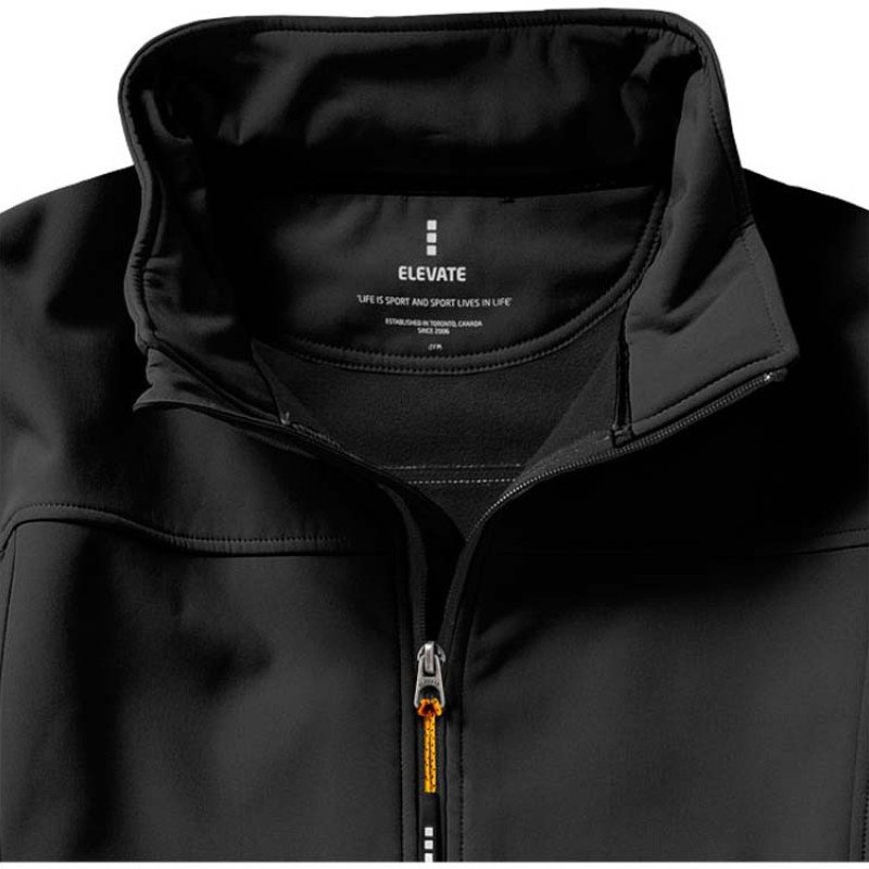 Куртка софтшел "Langley" мужская, антрацит